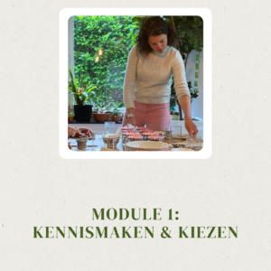 module 2: lente: ontwerpen & oogsten van de cursus ontwerp je kruidentuin