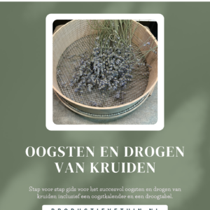 oogsten en drogen van kruiden (e book)